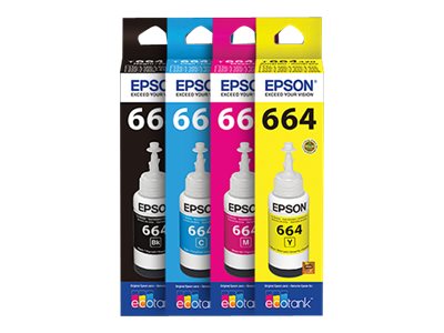 Botella de Tinta Cian Epson 664
