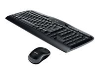 Logitech Wireless Desktop MK320 - Teclado y ratón inalámbricos 2.4 GHz